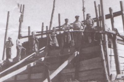 Ziegelbrennen bei Anton Berghold