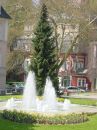 Springbrunnen vor dem Musikpavillon