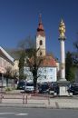 Hauptplatz mit Mariens&auml;ule