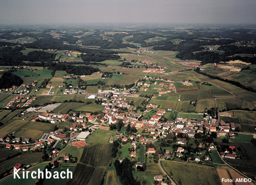 Die Marktgemeinde Kirchbach ist eine Gemeinde mit hoher Wohn- und Lebensqualität. Durch ein starkes Gewerbe mit einer teilweise sehr langen Tradition, hat sich Kirchbach als regionales Nahversorgungs- und Dienstleistungszentrum entwickelt. Als Schulstandort besitzt Kirchbach durch die Polytechnische Schule ein weitreichendes Einzugsgebiet. Seit 1. Jänner 2015 sind die beiden Gemeinden Kirchbach und Zerlach fusioniert. Mit der Nachbargemeinde St. Stefan im Rosental ist die Pfarre Kirchbach als Pfarrverband organisiert.