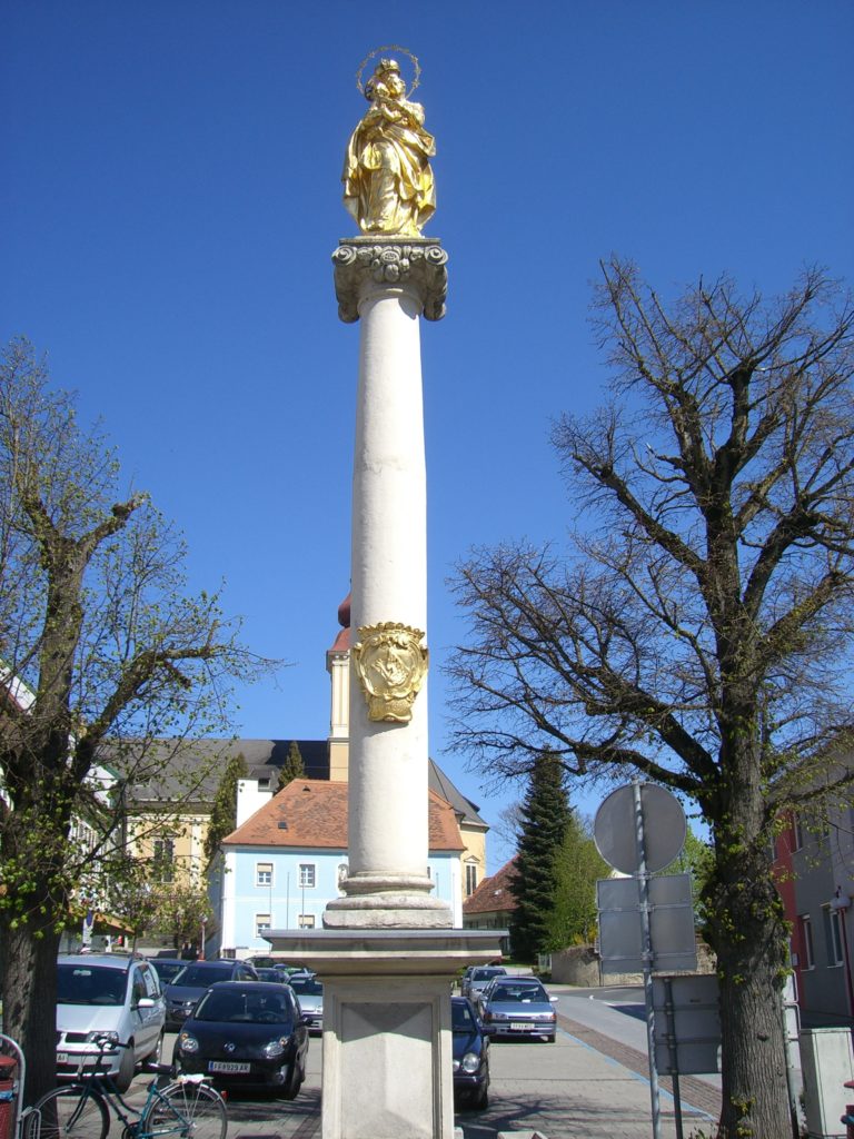 Mariensäule (Hauptplatz Ilz)