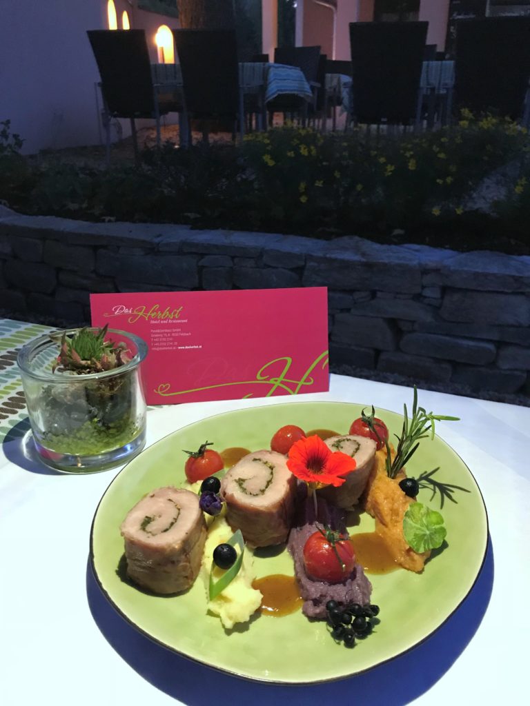 160g Wildschweinrücken
5 g Petersilie
5 g Rosmarin