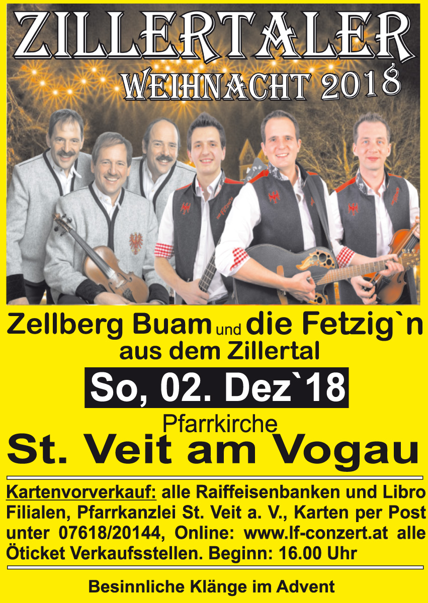 Zillertaler Weihnacht Vulkanland